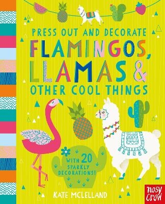 Picture of Press Out and Decorate: Flamingos, Llamas and Other Cool Things