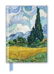 Picture of Vincent van Gogh: Wheat Field with Cypresses (Foiled Journal)