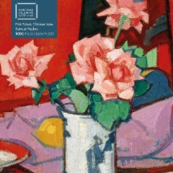 Picture of Adult Jigsaw Puzzle National Galleries Scotland - Samuel Peploe: Pink Roses, Chinese Vase: 1000-Piece Jigsaw Puzzles