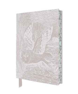 Picture of Angela Harding: Marsh Owl Artisan Art Notebook (Flame Tree Journals)