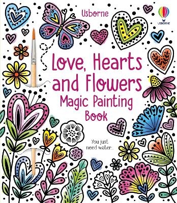 Picture of Love, Hearts and Flowers Magic Painting Book