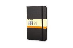 Picture of Moleskine Large Ruled Hardcover Notebook Black