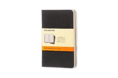 Picture of Moleskine Ruled Cahier - Black Cover (3 Set)