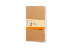 Picture of Moleskine Ruled Cahier L - Kraft Cover (3 Set)