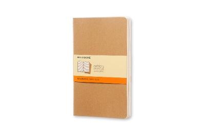 Picture of Moleskine Ruled Cahier L - Kraft Cover (3 Set)