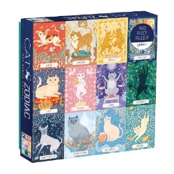 Picture of Cat Zodiac 500 Piece Puzzle