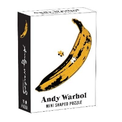 Picture of Andy Warhol Mini Shaped Puzzle Banana