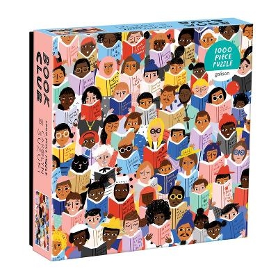 Picture of Book Club 1000 Piece Puzzle In a Square Box