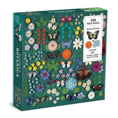 Picture of Butterfly Botanica 500 Piece Puzzle with Shaped Pieces