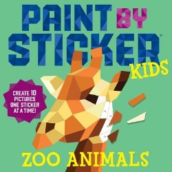 Picture of Paint by Sticker Kids: Zoo Animals: Create 10 Pictures One Sticker at a Time!