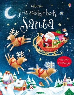 Picture of First Sticker Book Santa