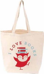 Picture of I Love Books LITTLE TOTE FIRM SALE