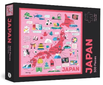 Picture of Japan Map Puzzle: 500-Piece Jigsaw Puzzle