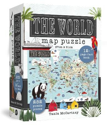 Picture of The World Map Puzzle: Includes book & 252-piece puzzle