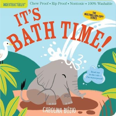 Picture of Indestructibles: It's Bath Time!: Chew Proof * Rip Proof * Nontoxic * 100% Washable (Book for Babies, Newborn Books, Safe to Chew)