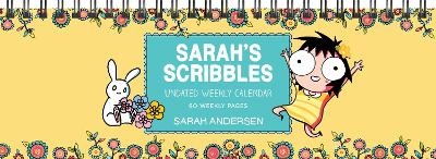 Picture of Sarah's Scribbles Undated Weekly Desk Pad Calendar