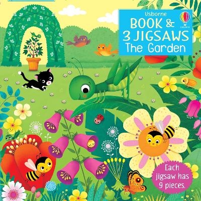 Picture of Usborne Book and 3 Jigsaws: The Garden