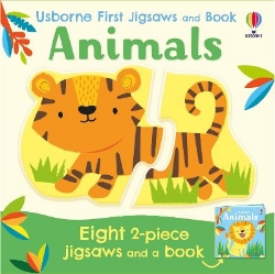 Picture of Usborne First Jigsaws And Book: Animals