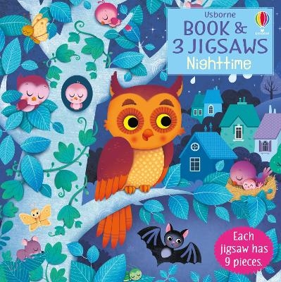 Picture of Usborne Book and 3 Jigsaws: Night time