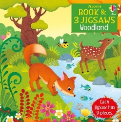 Picture of Usborne Book and 3 Jigsaws: Woodland