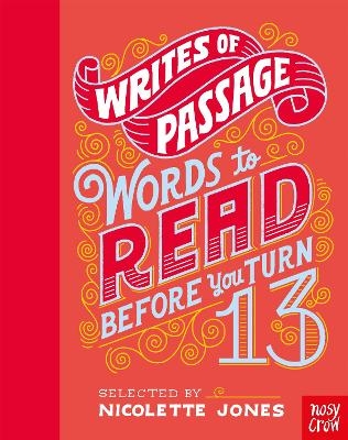 Picture of Writes of Passage: Words To Read Before You Turn 13