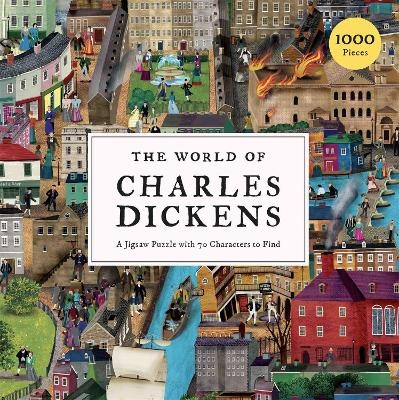 Picture of The World of Charles Dickens: A Jigsaw Puzzle with 70 Characters to Find