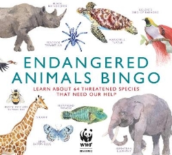 Picture of Endangered Animals Bingo: Learn About 64 Threatened Species That Need Our Help