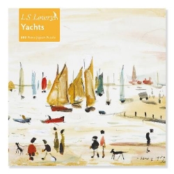 Picture of Adult Jigsaw Puzzle L.S. Lowry: Yachts (500 pieces): 500-piece Jigsaw Puzzles