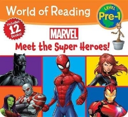 Picture of World of Reading Marvel: Meet the Super Heroes!-Pre-Level 1 Boxed Set