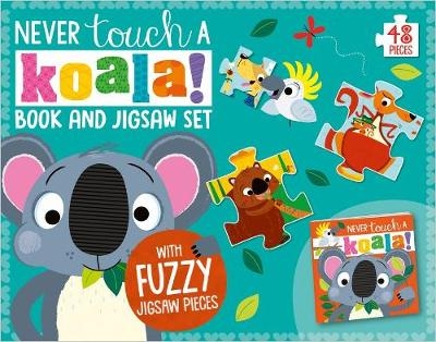 Picture of Never Touch a Koala Book and Touch and Feel Jigsaw Boxset