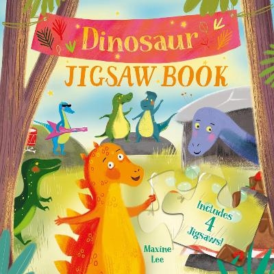 Picture of Dinosaur Jigsaw Book: Includes 4 Jigsaws!