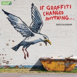 Picture of 2023 Banksy, it Graffiti Changed Anything Wall Calendar Plastic Free