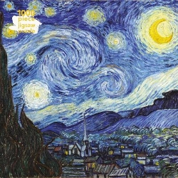 Picture of Adult Jigsaw Puzzle Vincent van Gogh: The Starry Night: 1000-Piece Jigsaw Puzzles