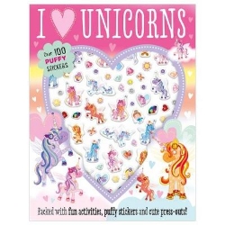 Picture of I Love Unicorns Puffy Sticker Activity