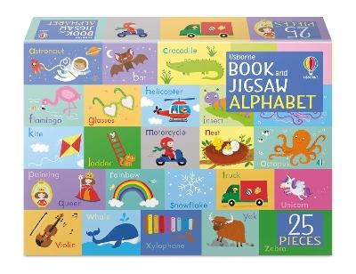 Picture of Book and Jigsaw Alphabet