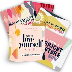 Picture of How to Love Yourself Cards: Self-Love Cards with 64 Positive Affirmations for Daily Wisdom and Inspiration