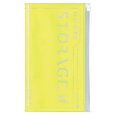 Picture of Travel Wallet Neon Yellow