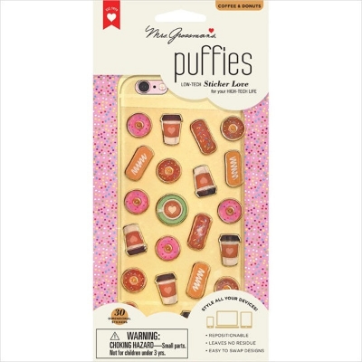 Picture of Mrs. Grossman's Stickers Coffee and Donuts Puffies