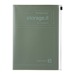 Picture of Notebook A5 Green STORAGE.it