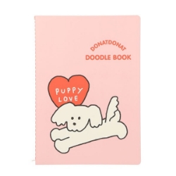 Picture of Puppy Love Ruled Notebook - A5