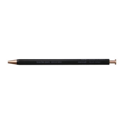 Picture of Mark's - Gel Brass Ballpoint Pen DAYS - BLACK