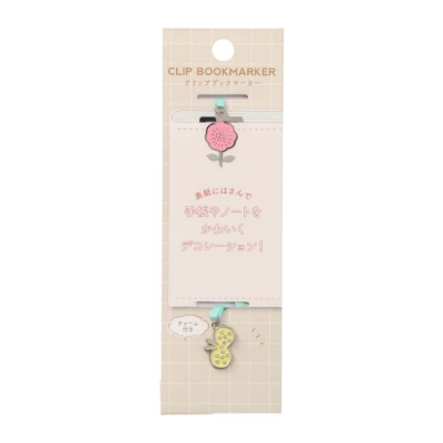 Picture of Clip Bookmarker With Charm・S Flower