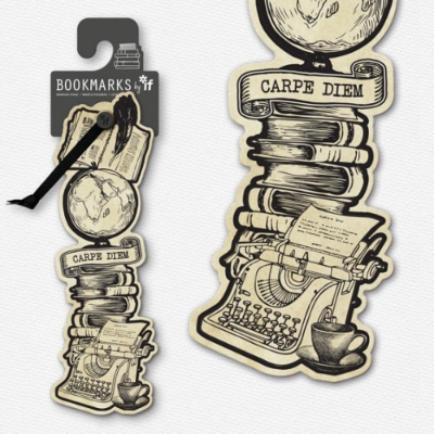 Picture of Academia Bookmarks - Carpe Diem