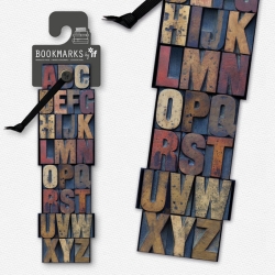 Picture of Academia Bookmarks - Letter Press