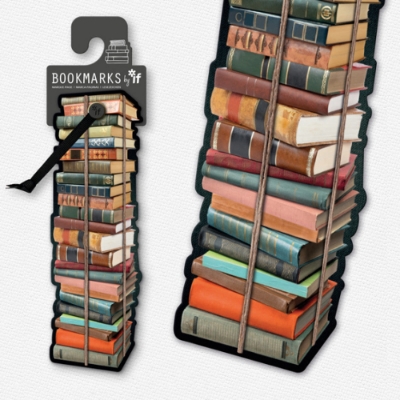 Picture of Academia Bookmarks - Pile of Books