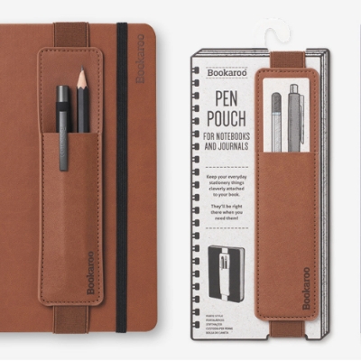 Picture of Bookaroo Pen Pouch - Brown