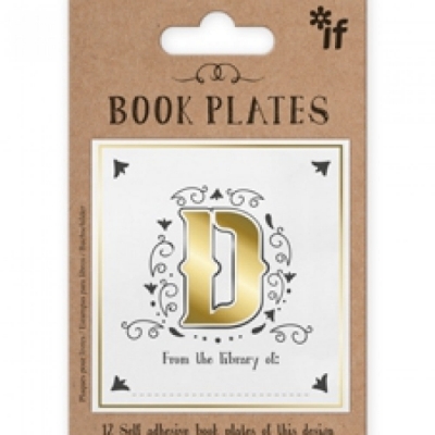 Picture of Letter Book Plates - Letter D