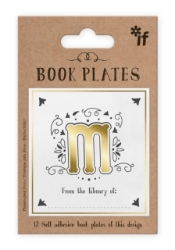 Picture of Letter Book Plates - Letter M