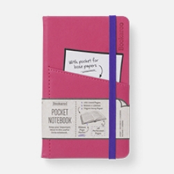 Picture of Bookaroo POCKET Notebook (A6) JOURNAL - HOT PINK