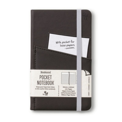 Picture of Bookaroo POCKET Notebook (A6) JOURNAL - BLACK